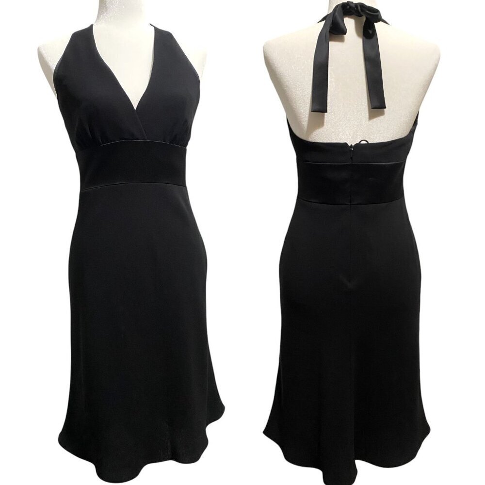 Black Halter Dress Size 4